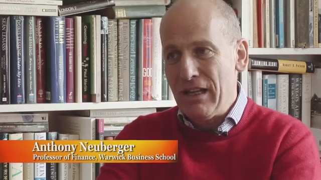 Anthony Neuberger on investment portfolios
