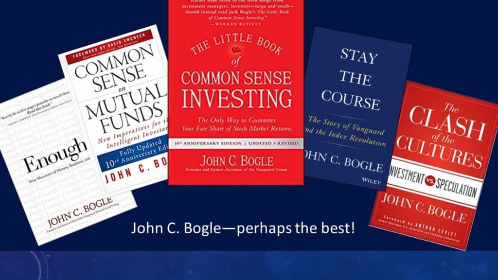 some of John Bogle's best investing books